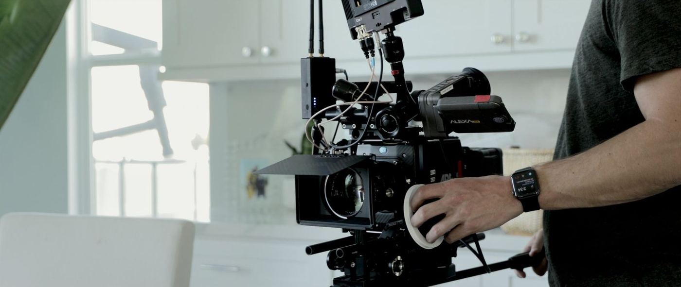 Behind-the-scenes from brand film shoot